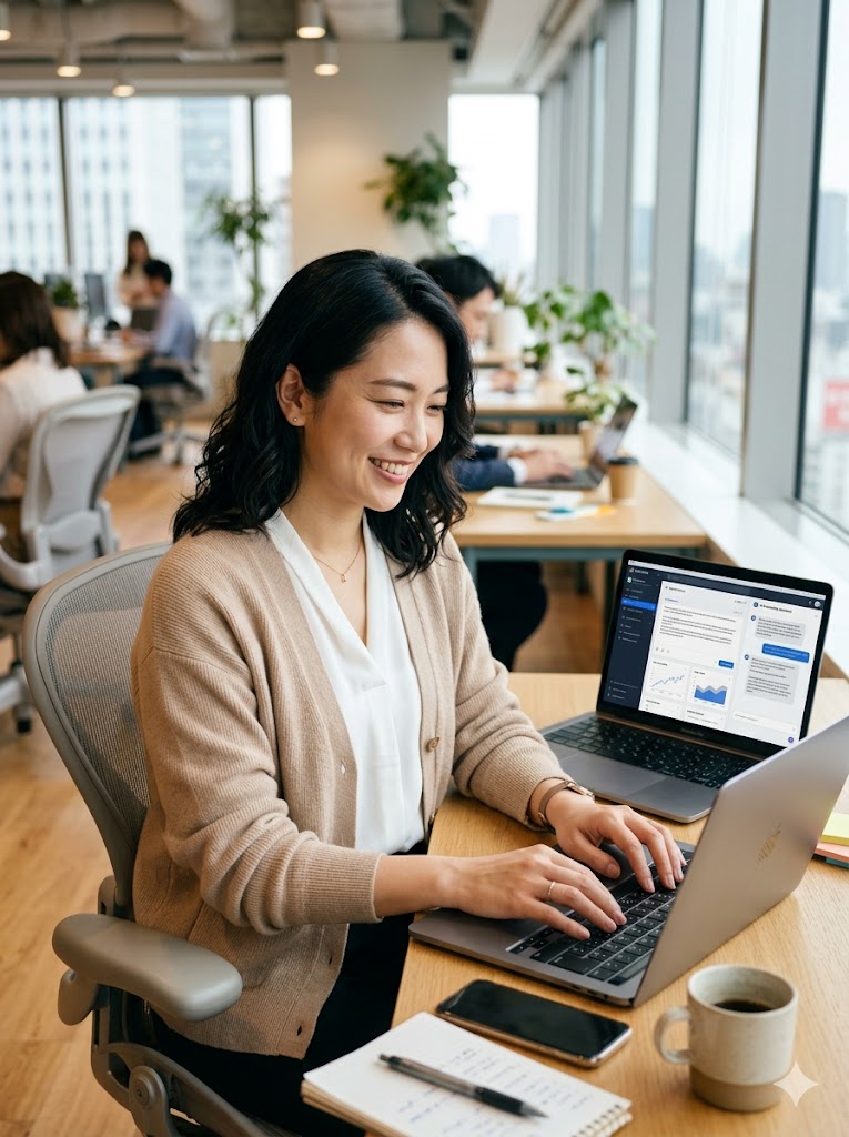 AIを使いこなせるようになった社員